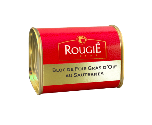Bloc de foie gras d&rsquo;oie au Sauternes - Rougié