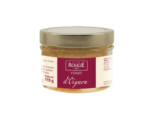 Confit d&rsquo;oignons cuit au chaudron - Rougié