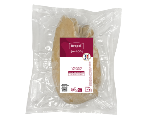 Foie gras de pato crudo extra gastronomía - Rougié