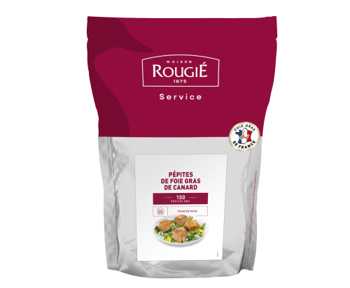 Raw duck Foie Gras pieces - Rougié