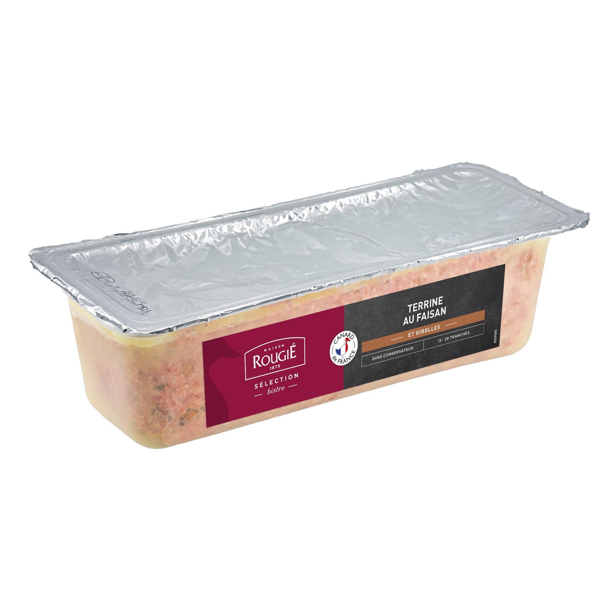 Terrine de faisan aux girolles - Rougié