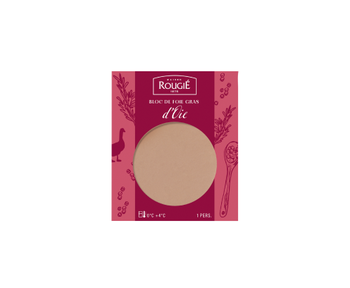1 tranche de bloc de foie gras d&rsquo;oie - Rougié