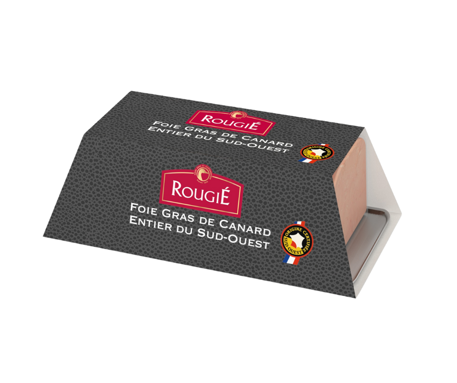 Foie gras de canard entier mi-cuit nature IGP Sud-Ouest - Rougié