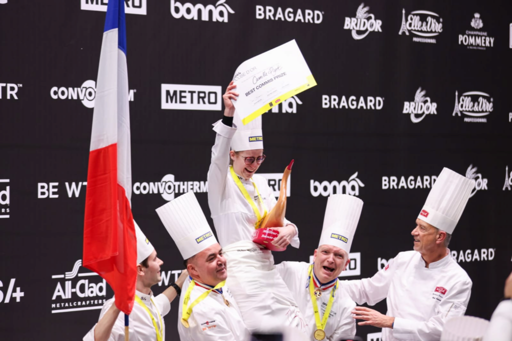 Camille Pigot, meilleure commis Bocuse d'Or 2025